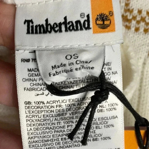 Timberland Unisex/OS Woven Scarf NWT - Picture 3 of 3